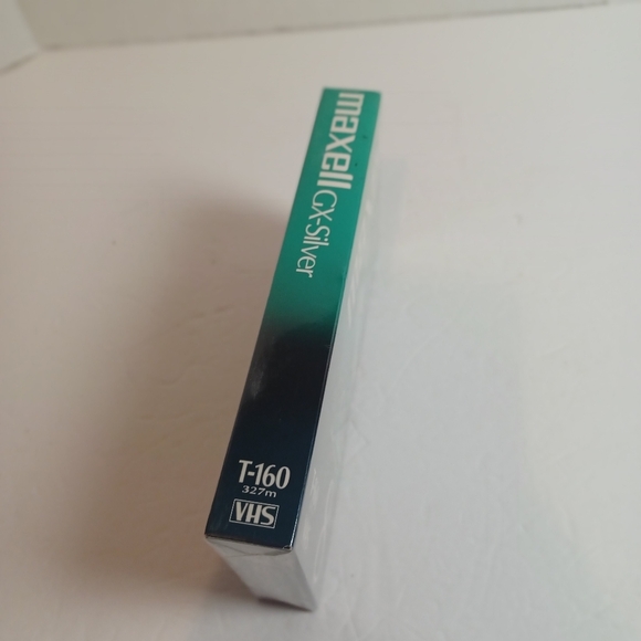 Maxell 8 hours GX-Silver Video Tape VHS Blank Brand New - Picture 3 of 5